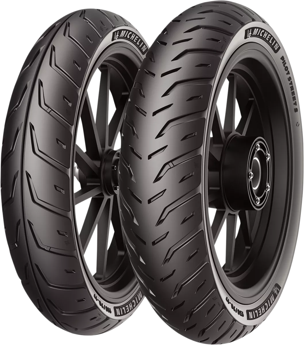 MICHELIN Pilot Street 2 Tire - 130/70-12 62S for Scooters and Small Motorcycles