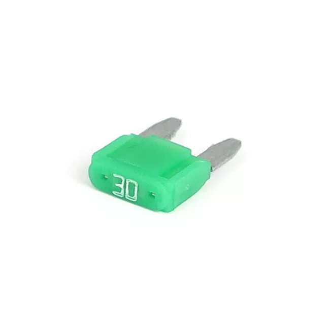 Mini Fuse with 30 Amp Green LED for Harley-Davidson