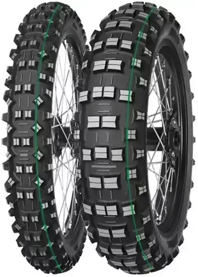 Mitas – Tera Force-EF Super Light Tire for Technical Enduro (Single Green Stripe)
