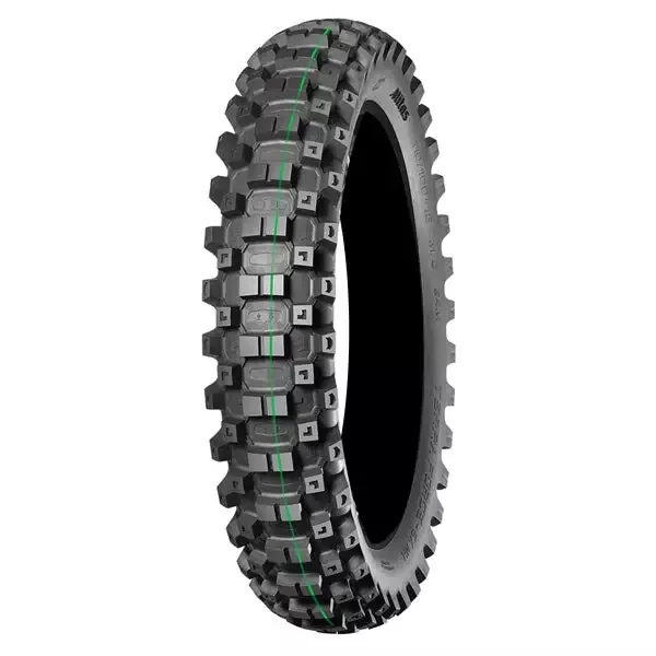 Mitas – TerraForce-EX Med./Hard Rear Tire (Green Stripe)
