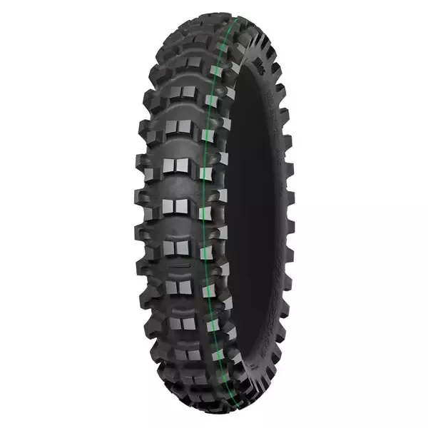 Mitas – TerraForce-EX Soft/Med. Rear Tire (Green Stripe)