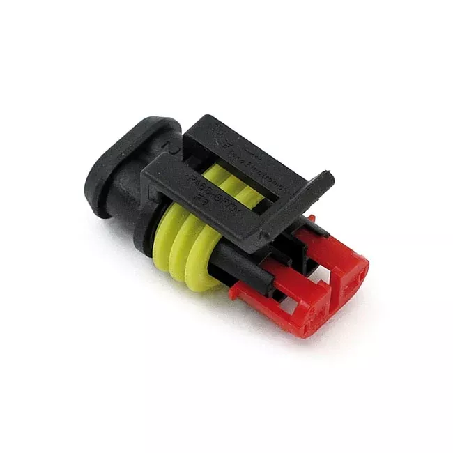 Namz, Delphi O2 Sensor Connector. Female Plug. 2 Pin for Harley Davidson