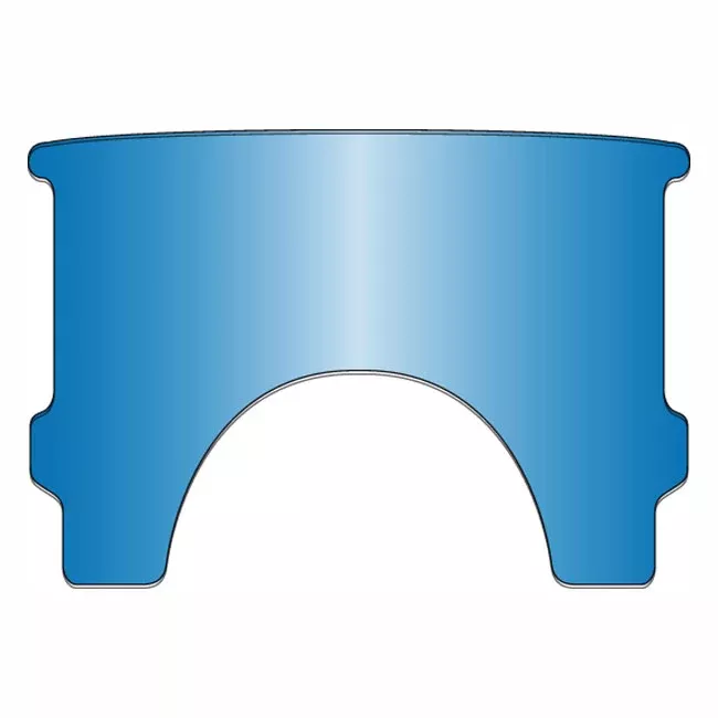 National Cycle, Repl. Adj, Window. Blue For Harley-Davidson