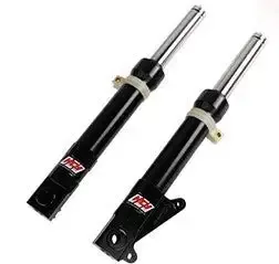 NCY Front Forks, Titanium – Black