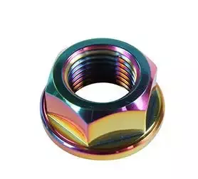 NCY GY6 Electroplated axle nut