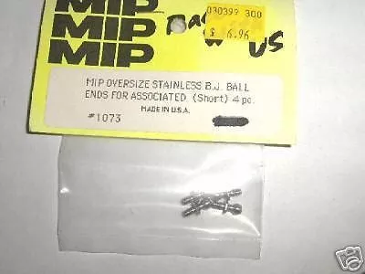 OVERSIZE stainless BJ Ball ends for Associated #1073