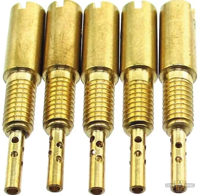 Pack of 5 Pilot Injectors for Mikuni Carburetor No. 60 for Harley Davidson