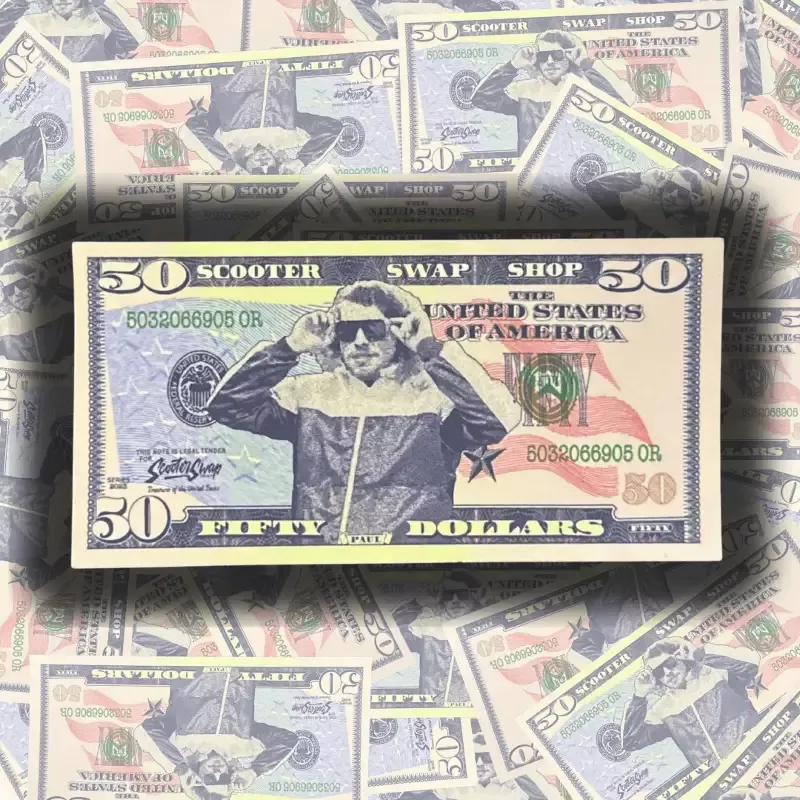 Paul Fiddy-Bill Sticker (Holo or Matte)
