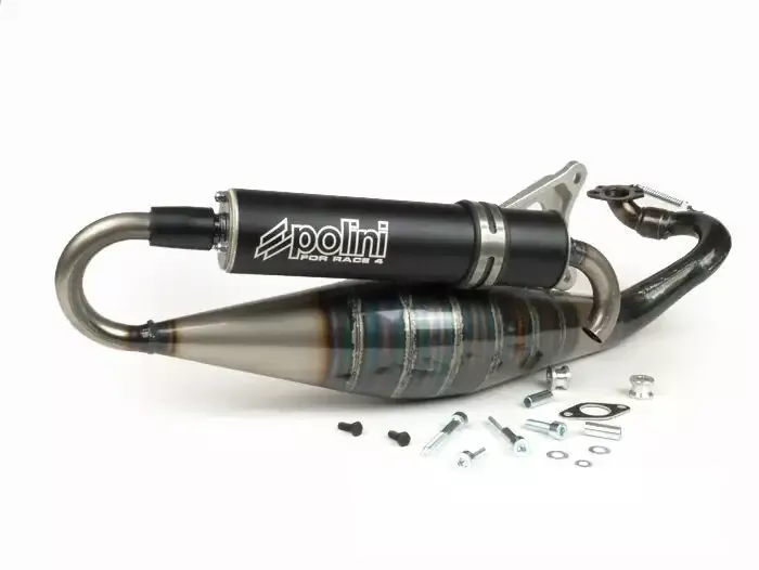 Polini 4 race exhaust ZUMA