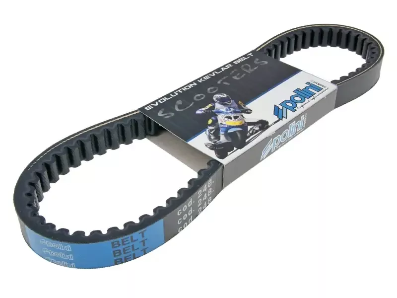 Polini piaggio short case overrange belt ZIP