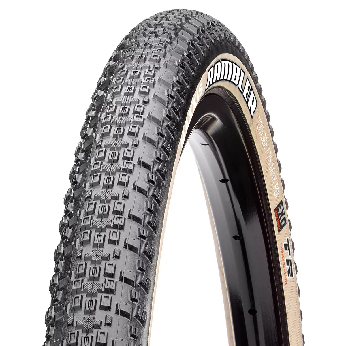 Rambler - 700X38 - Foldable, Dual Compound, EXO, 60TPI, TR
