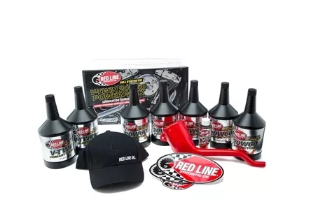 Red Line Big Twin Powerpack 20W-60 HD Oil Change Kit - Includes Motorcycle and Transmission Oils