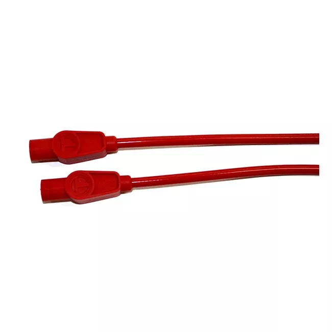 Red Spark Plug Wires for Harley-Davidson 1999-2008 Taylor 8mm