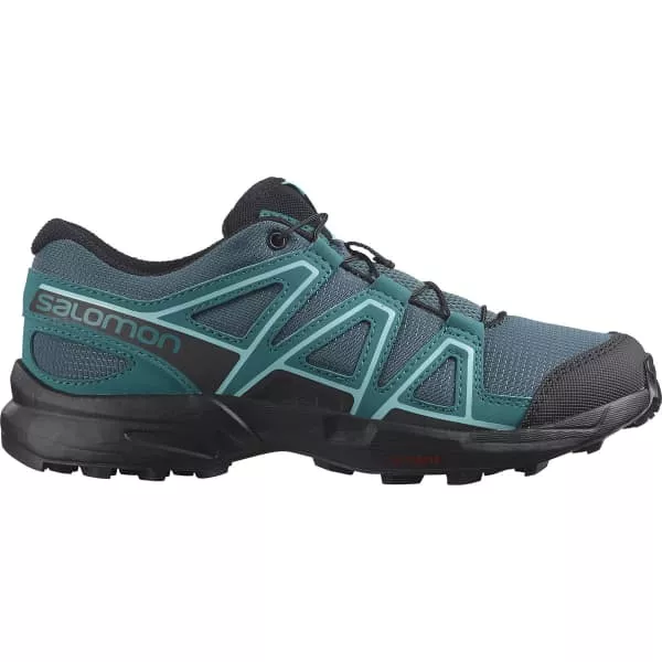 SALOMON SPEEDCROSS J trail running shoes - blue/black