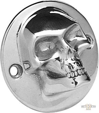 Skull Point Cover Aluminum Polished For Harley-Davidson