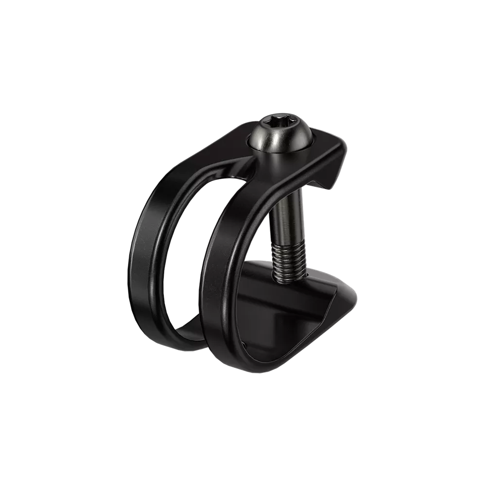 SRAM Spare - Disc Brake Lever Clamp - U-Clamp Discrete Black (Includes - Stainless T25 Black Bolt) Qty 1 - Code, G2, Guide, Level, Elixir, Db