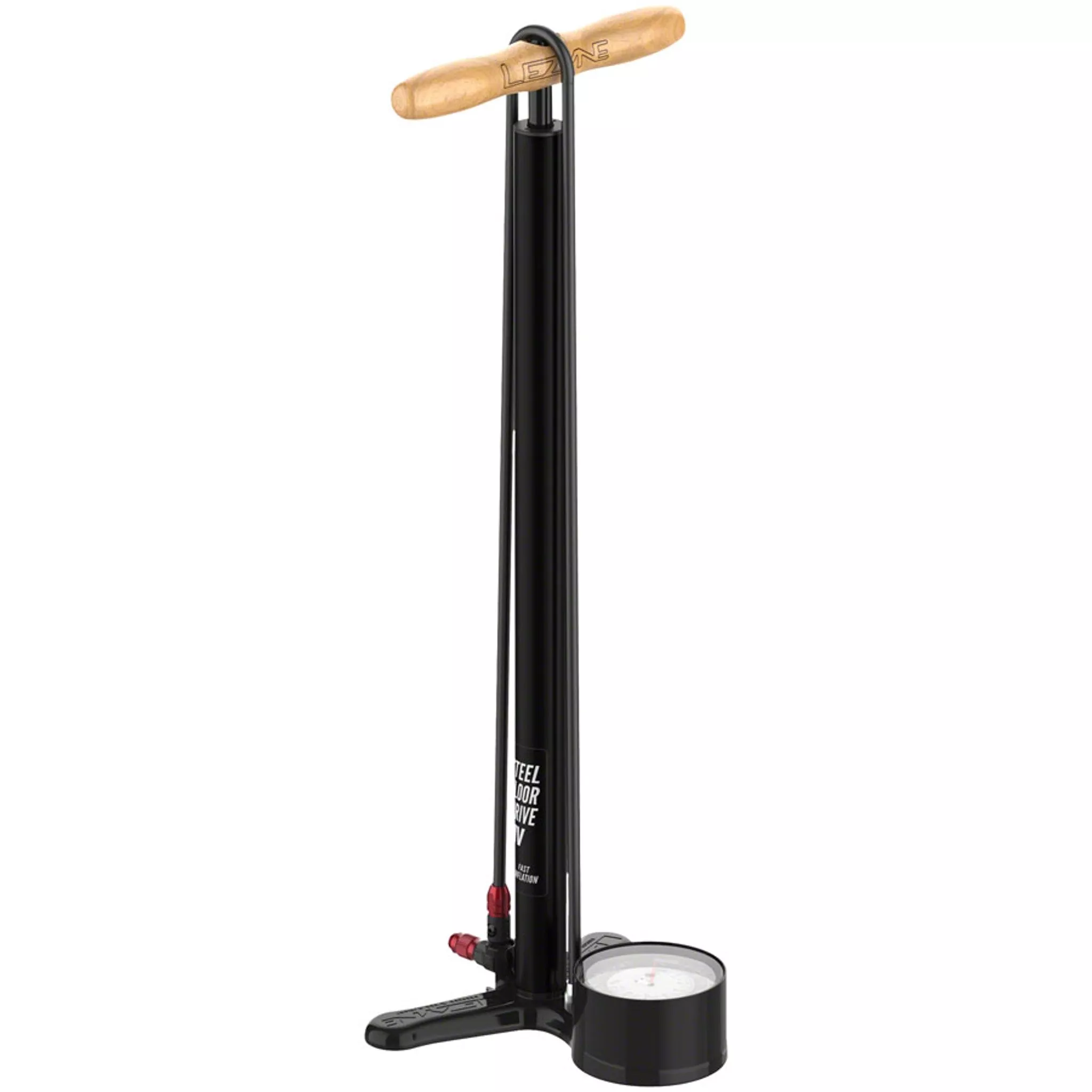 Steel HV Floor Drive Pump - Flat Black