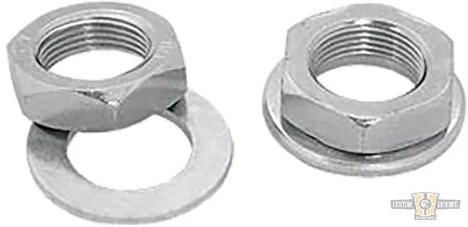 Steel Steel Riser Nut Set For Harley-Davidson