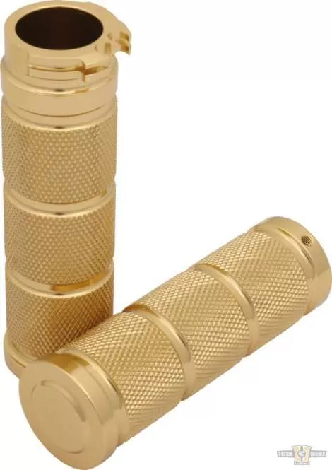 Stroker Grips Bronze 1" Cable-operated For Harley-Davidson
