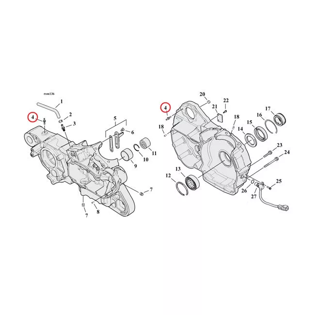 Stud, Ground For Harley-Davidson