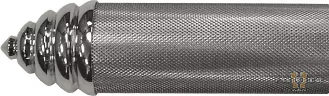 Style D Grip Ends Caps Chrome 1" For Harley-Davidson