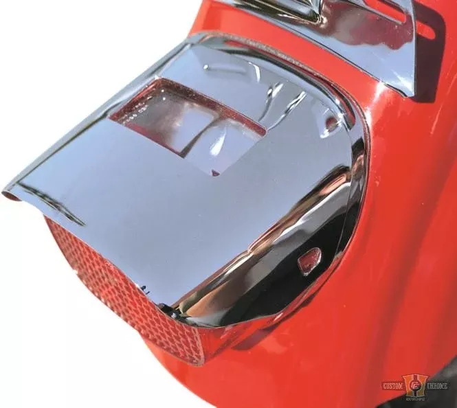 Taillight Visor Chrome For Harley-Davidson