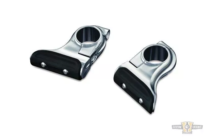 Toe Rest Cruise Peg Chrome For Harley-Davidson