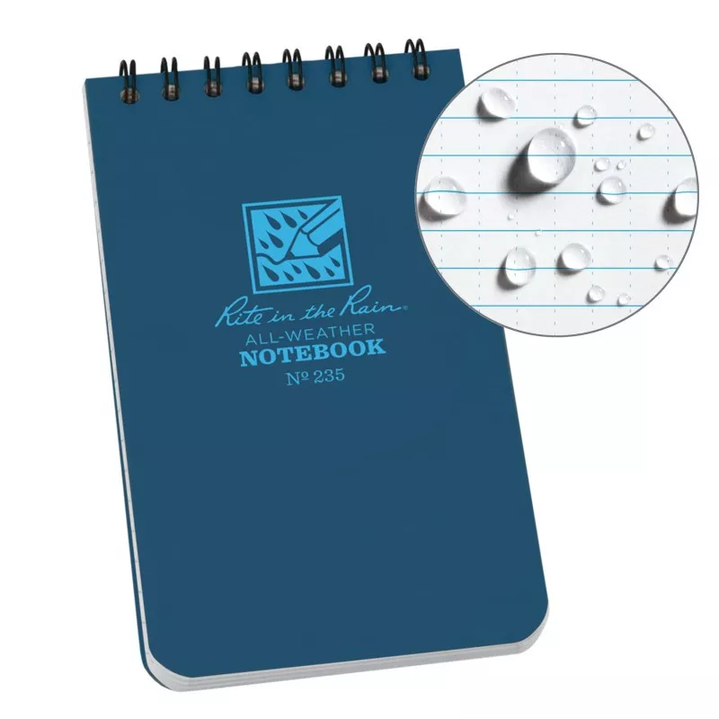 Top Spiral Notebook - Universal Pattern - 3" x 5.25"