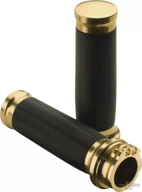 Tornado Grips Bronze 1" Cable operated For Harley-Davidson