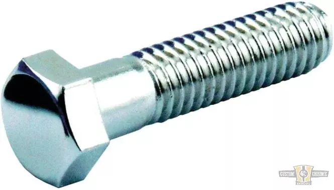Tornillo de Cabeza Hexagonal, Paquete Pulido, Cabeza Hexagonal 5/16"-18 UNC 3/4" Para Harley-Davidson