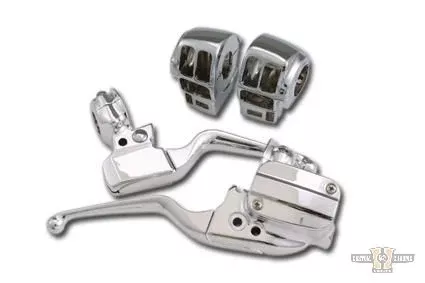 Touring Hand Control Kit Chrome 15 mm For Harley-Davidson