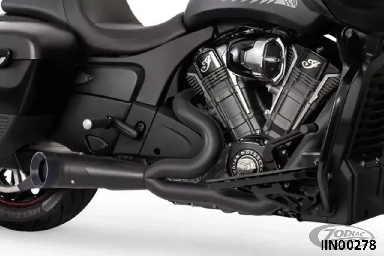 TURNOUT 2-1 W/STRGHT PITCH BK CHALLENGER20 For Harley-Davidson