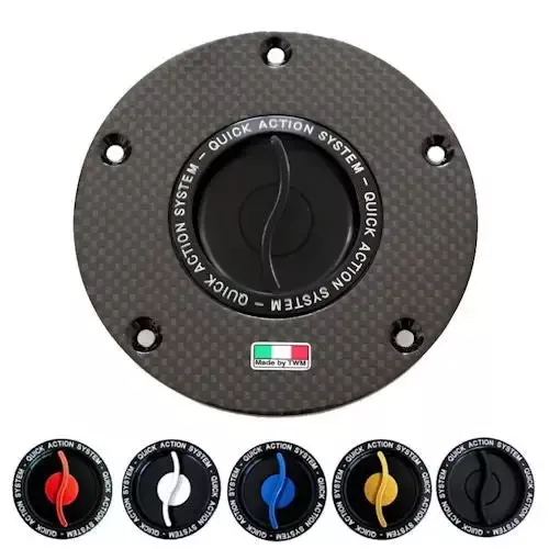 TWM Quick Action Carbon Fiber Gas Cap for KTM – TKTMFP.02