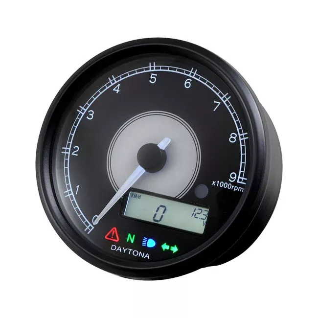 Velona 80mm Tachometer 9000 Rpm For Harley-Davidson