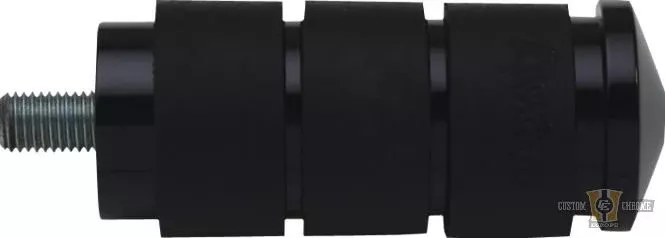 Velvet Air Cushion Shift / Brake Peg Black, Anodized For Harley-Davidson