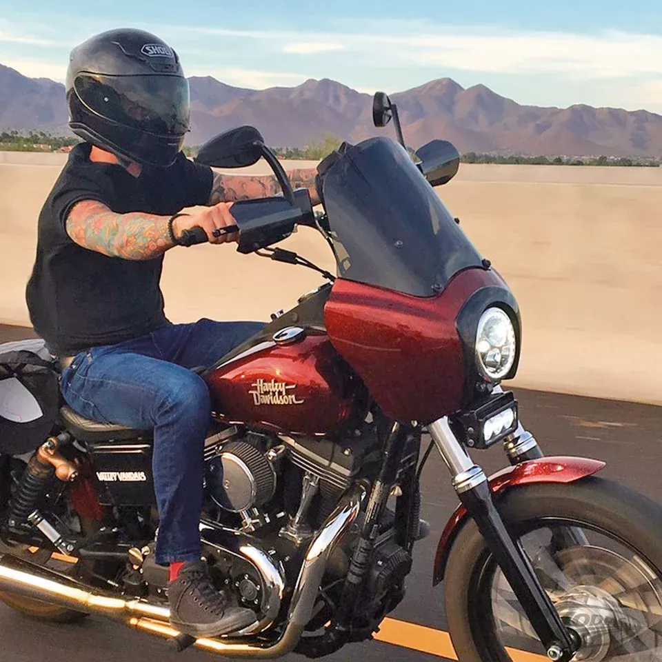 Vision-X XMC Clubstyle Triple Tree Light for Harley-Davidson