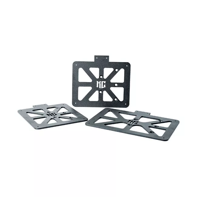 'Web' License Plate Holder for Germany. Black for Harley-Davidson