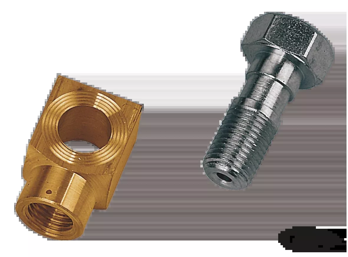 Wheel cylinder swivel fitting BT 58-62 For Harley-Davidson