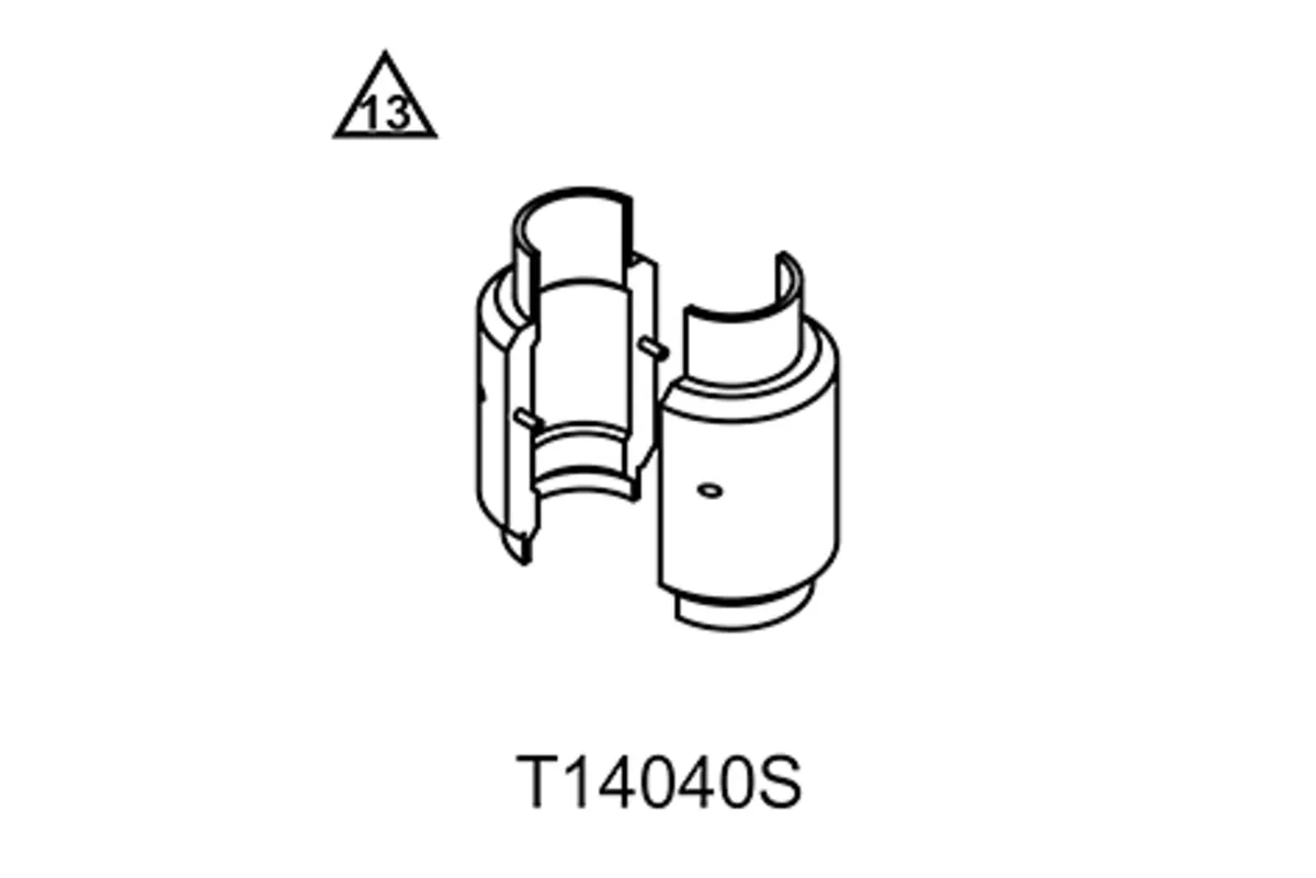 WP MOUNTING AID DIRT SCRAPER CPL. (D = 48MM)