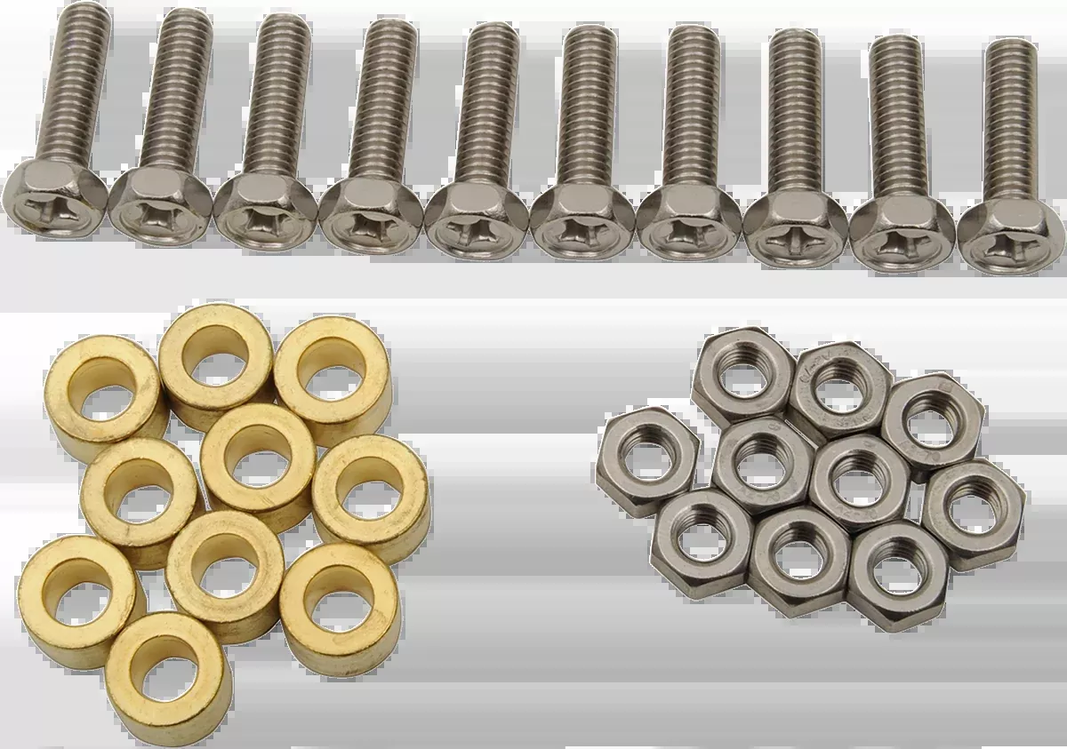 YUASA SPARE PARTS BOLT/NUT SET BATT 6X22SS