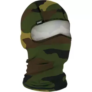 Zan HeadgearMotorcycle balaclava balaclava poly wood