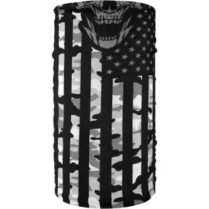 Zan HeadgearMotorcycle choker mtly tub flc urb cam flag