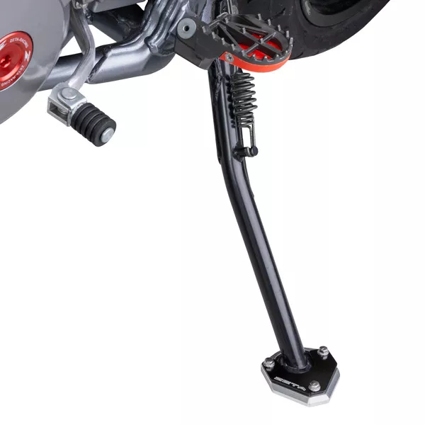ZETA Side Stand Extender 2pcs - Enhanced Stability and Durability for Motorcycles