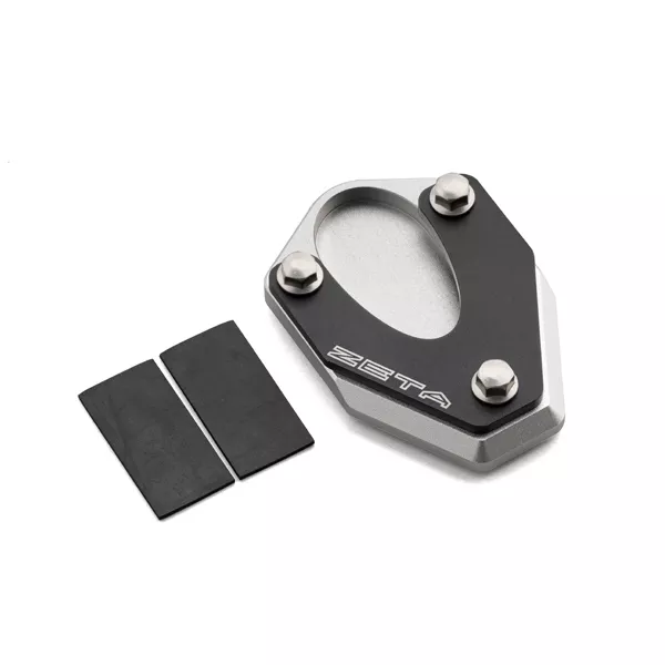 ZETA Side Stand Extender ZE56-6020 for Enhanced Motorcycle Stability